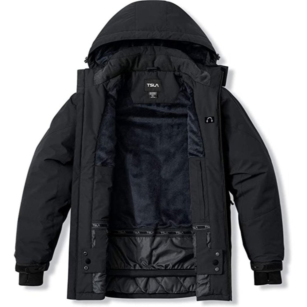 TSLA Men's Winter Ski Jacket